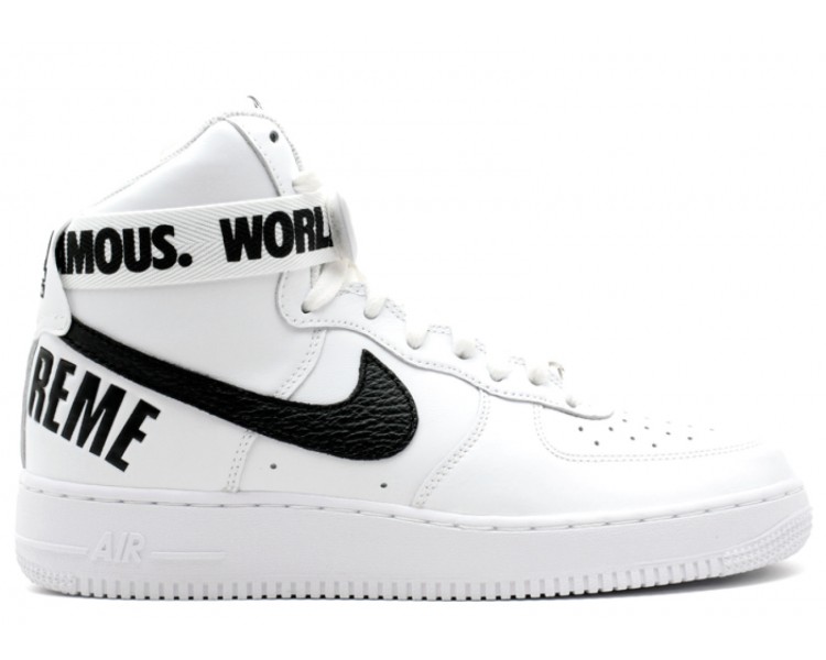 Air Force 1 High Supreme World Famous White