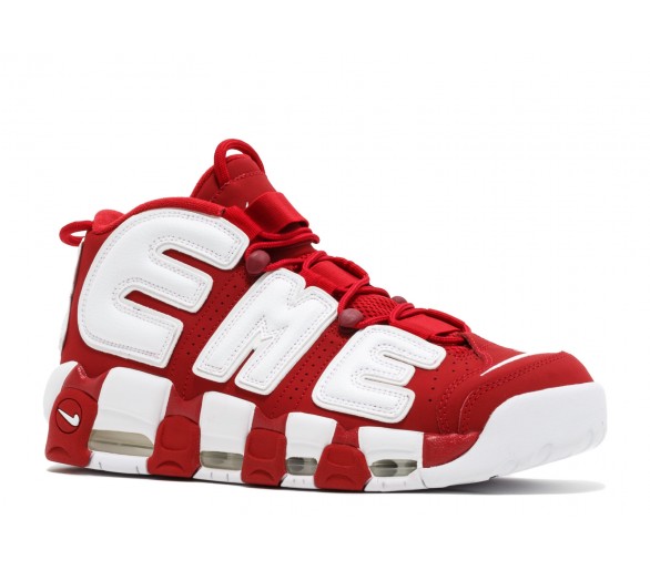 nike air more uptempo supreme red