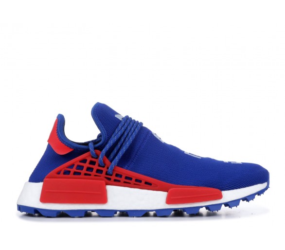 red and blue human race