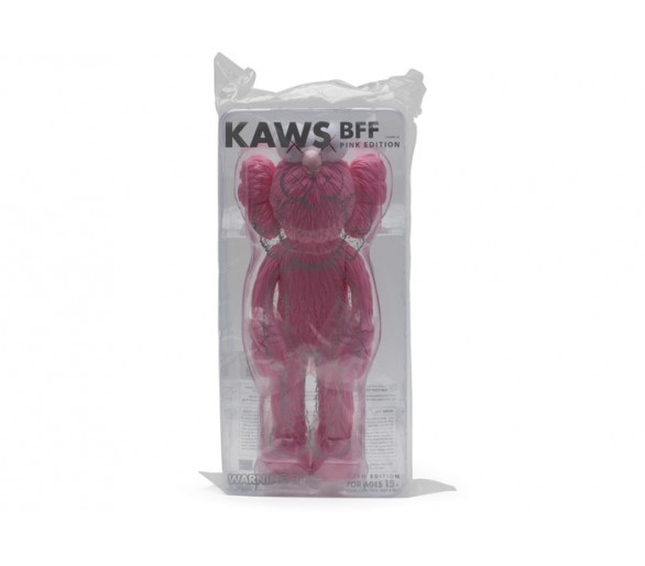 KAWS BFF Open Edition Vinyl Figure Pink