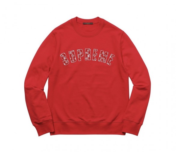 supreme arc logo sweater