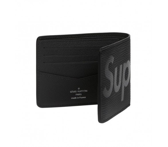 supreme x louis vuitton wallet black - lushenticbags