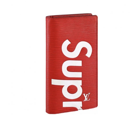 Louis Vuitton x Supreme Malle Courrier Trunk Monogram 90 Red - GB