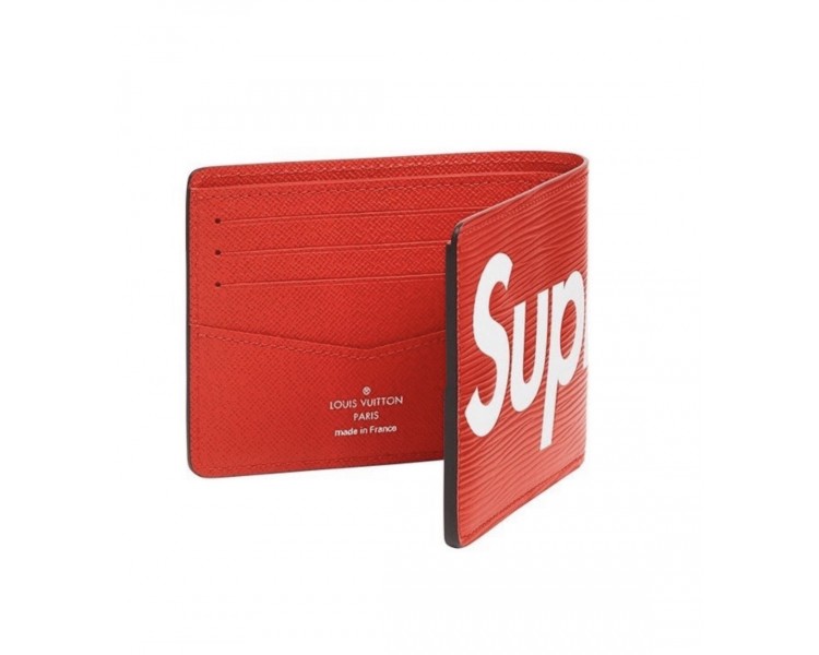 Louis Vuitton X Supreme Slender Wallet 