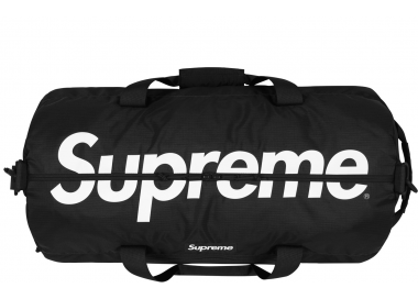 SS17 Supreme black Waist bag Cordura fabric