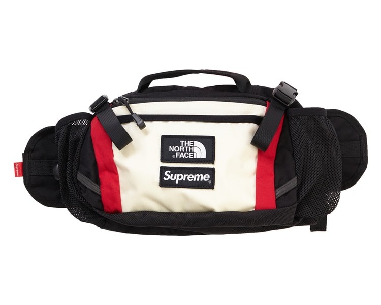 North Face Expedition Waist Bag White
