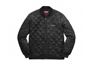 Supreme Zapata Quilted Work Jacket Black