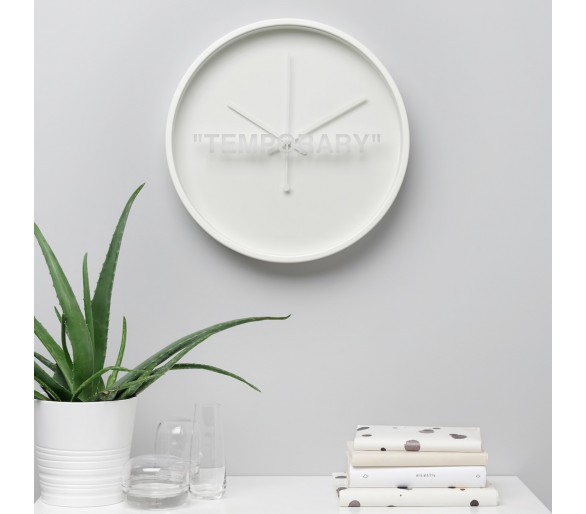 IKEA TROMMA Wall clock, low-voltage/white | IKEA Wall & table clocks | —  EachDayKart.in
