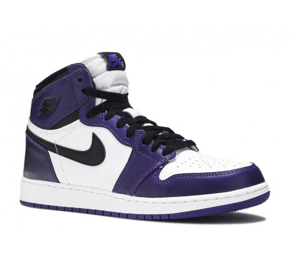 jordan 1 retro court purple white