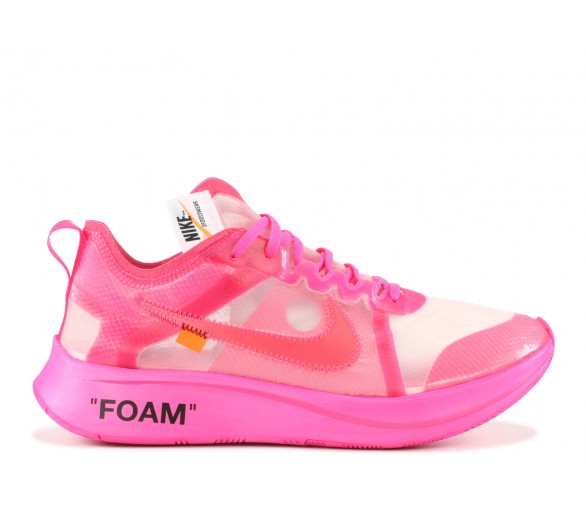 pubertad tortura diagonal White x Nike Zoom Fly Pink - nike janoski veloce sneakers blue pink women  jeans - Off