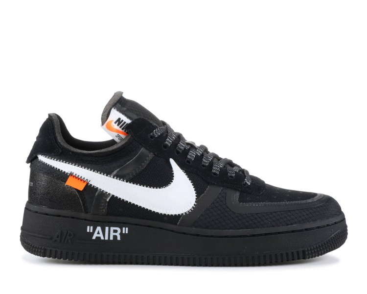 nike air force 1 low black off white